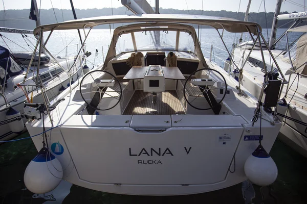 Dufour 430 Grand Large from Top Light in Split
