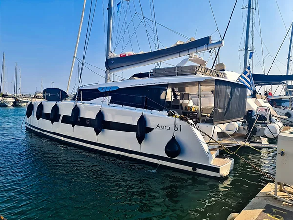 Fountaine Pajot Aura 51 from Fyly Yachting in Athens