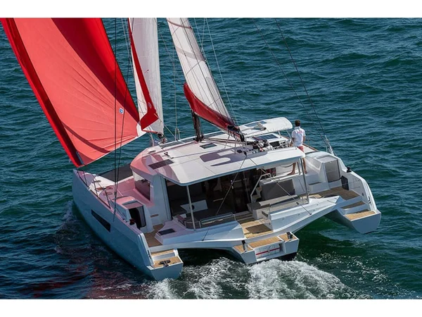 Neel 47 from Yachting in Sardinia in Punta Nuraghe