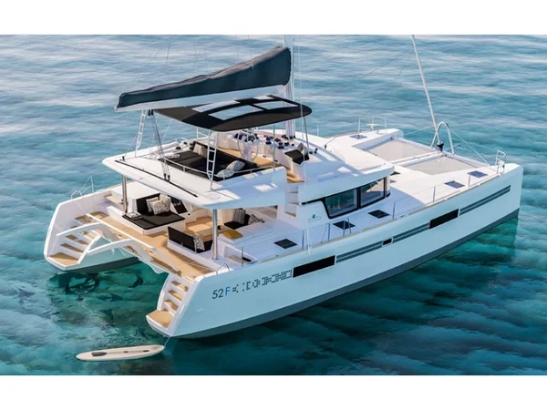 Lagoon 52 van Ionion Sails op Lefkada