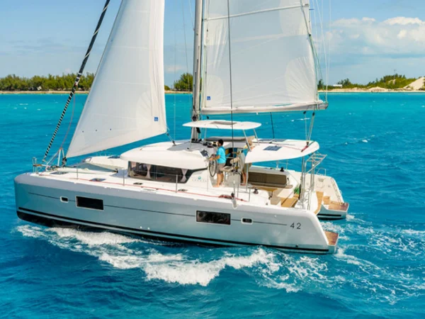 Lagoon 42 from Med Sailing Holidays in Lefkada