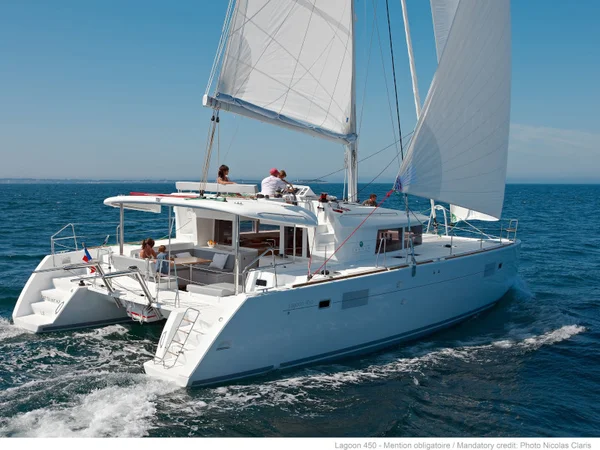 Lagoon 450 from Vernicos Crewed in Paros