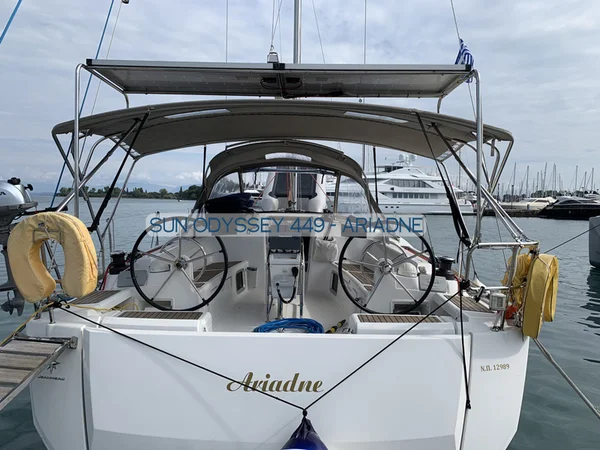 Sun Odyssey 449 från Sailorsbreeze på Korfu
