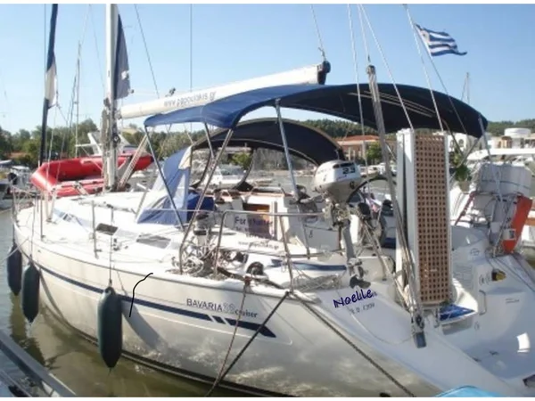 Bavaria 38 Cruiser yritykseltä Avdiros Sailing Limenas Avdironissa
