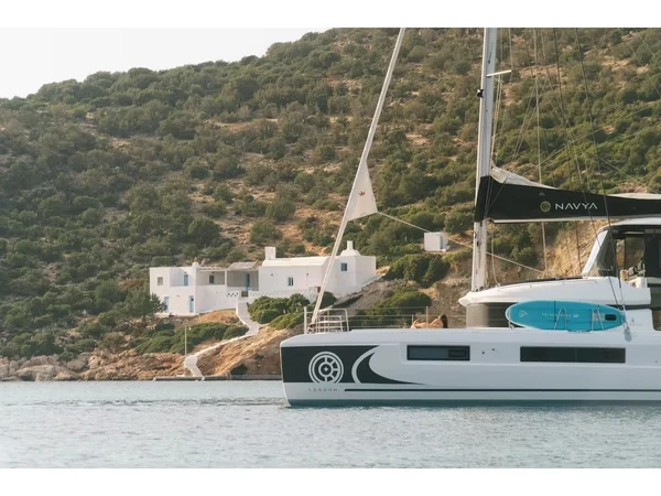 Lagoon 51 van Exploreseas op Lefkada