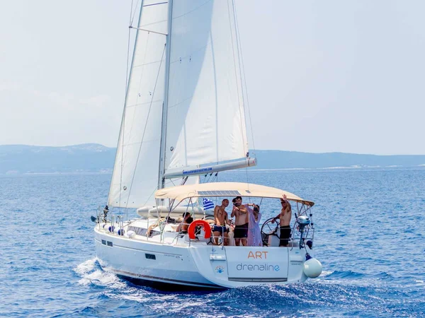 Sun Odyssey 47 par Blue Memories à Leucade