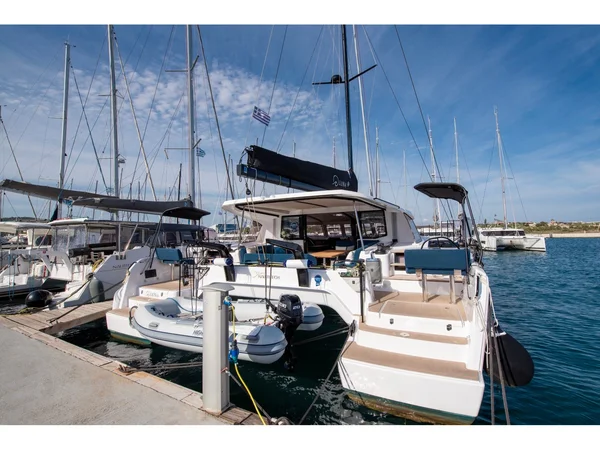 Nautitech 48 from South Sea Sail in Lavrion