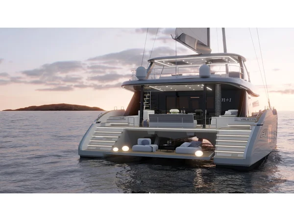 Sunreef 70 Eco yritykseltä Ocean Sailing House Kaštel Gomilicassa