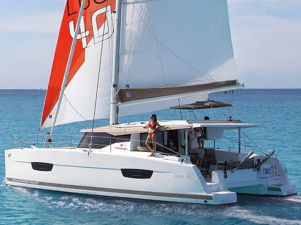 Fountaine Pajot Lucia 40 van Arcadie Plaisance in Grimaud