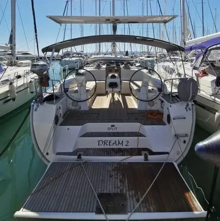 Bavaria 46 Cruiser from Top Light in Split